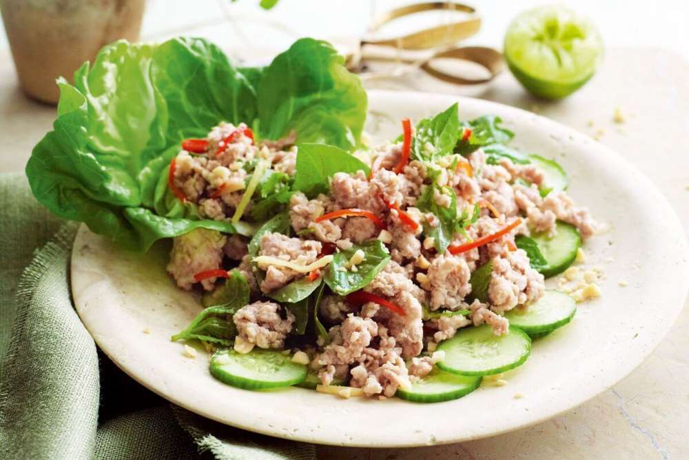 Le Lap Khmer : La salade de bœuf épicée